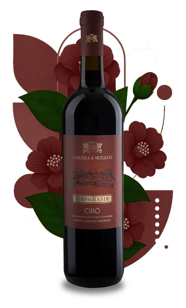 Cirò Rosso Classico Superiore Riserva "Timpagrande"-Caparra & Siciliani - immagine 2